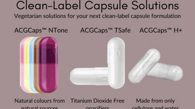 Clean-Label Capsule Solutions